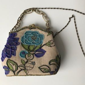 NEW Beaded Clutch/Shoulder Bag